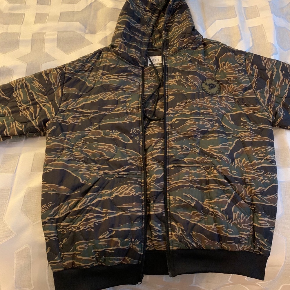 Tiger Strip Woobie Jacket